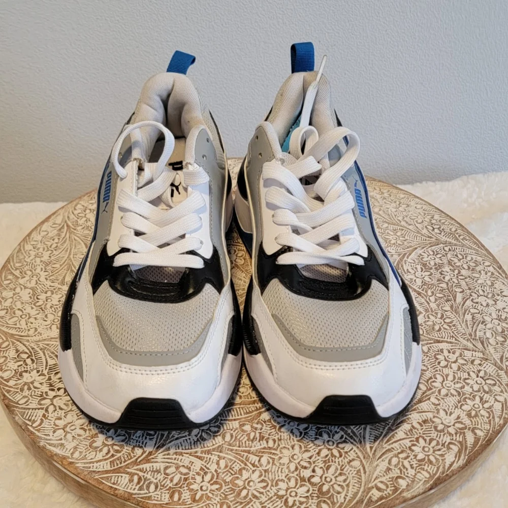 Puma X-Ray 2 Square White Grey Blue Men Size 9 - Picture 4 of 4